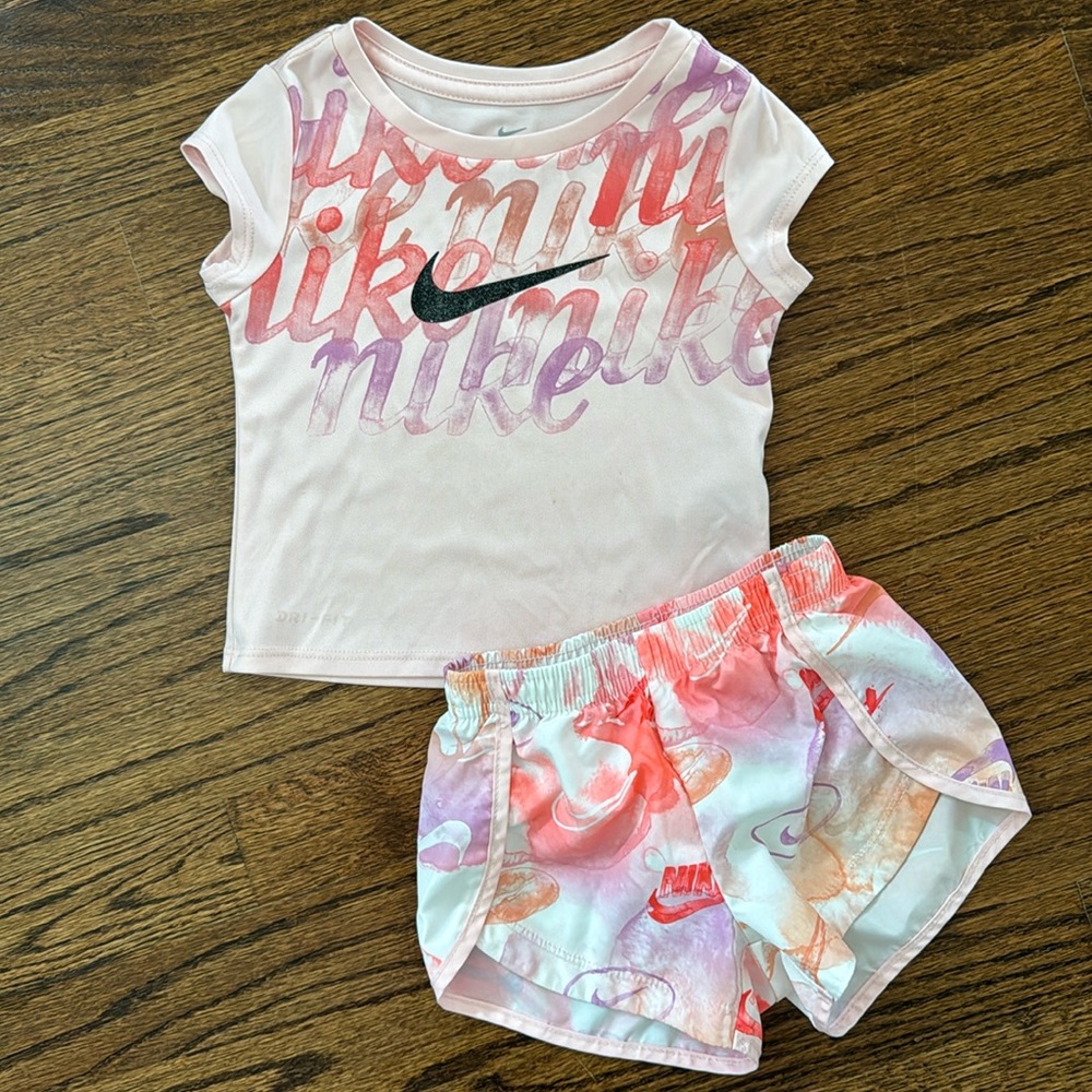 Nike DRI-FIT toddler two-piece set